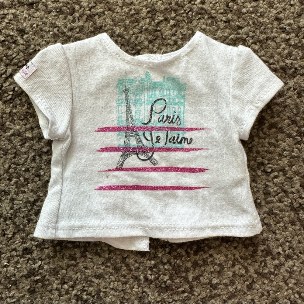 American Girl Grace Thomas GOTY 2015 Paris Design Shirt 18” Doll